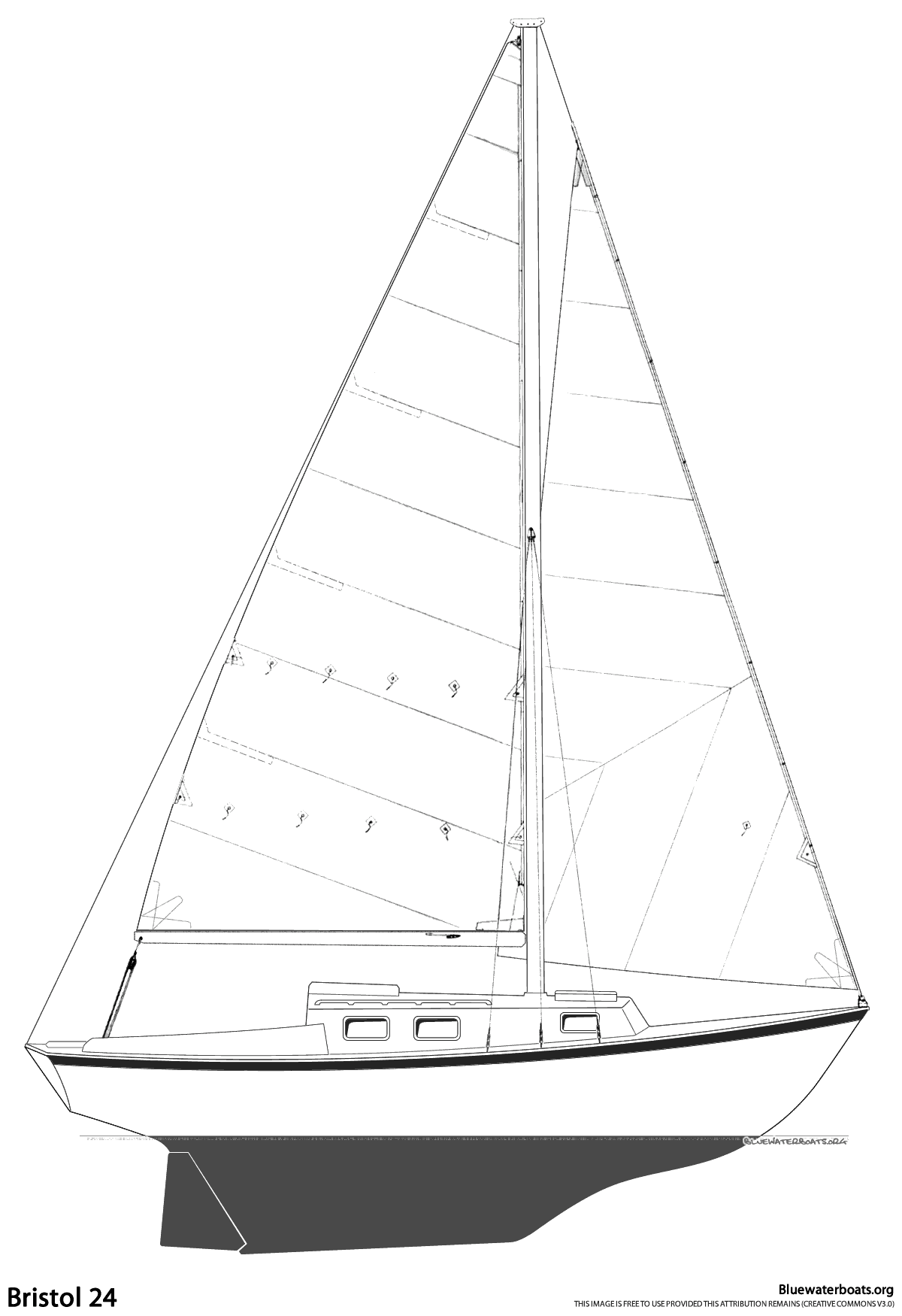 bristol24-sailplan
