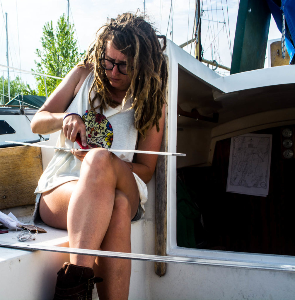 live aboard, learning to fix your boat, budget sailor