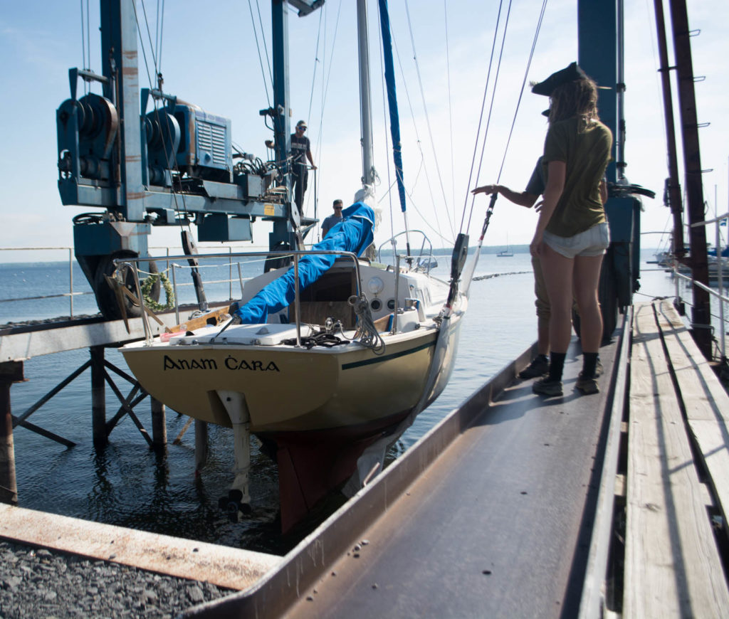 launch, bristol 24, live aboard, sailor girl