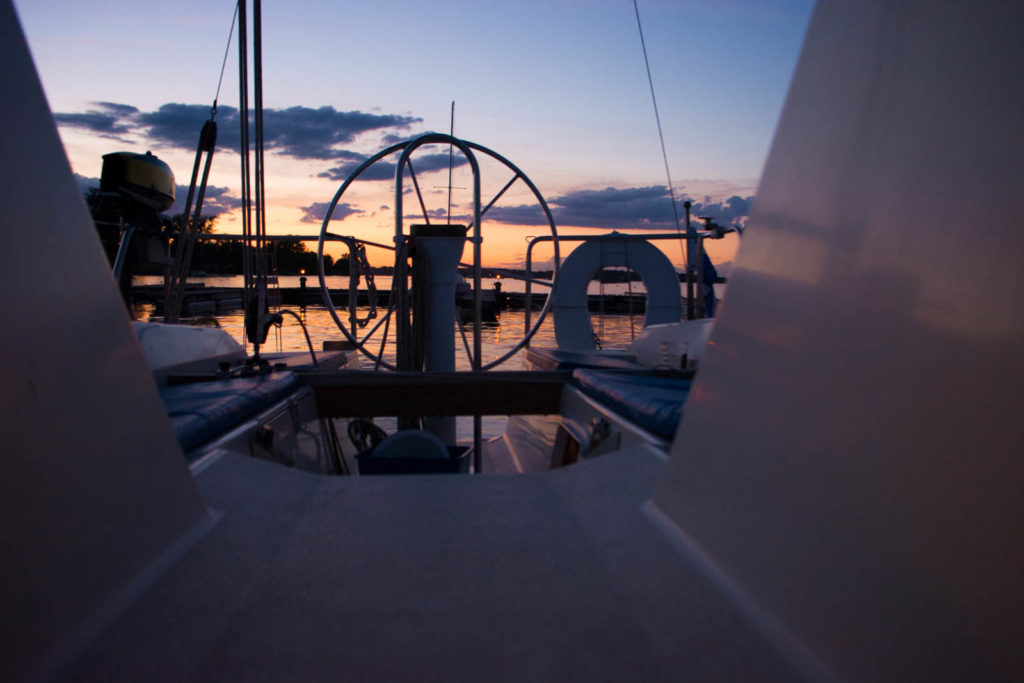 live aboard sailor girl, solo sailing girl, bristol 24