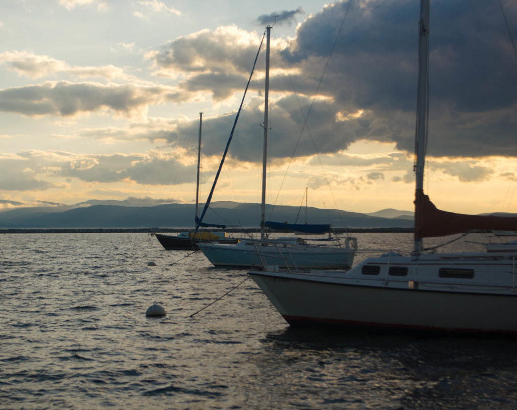 live aboard sailor girl, lake champlain, bristol 24