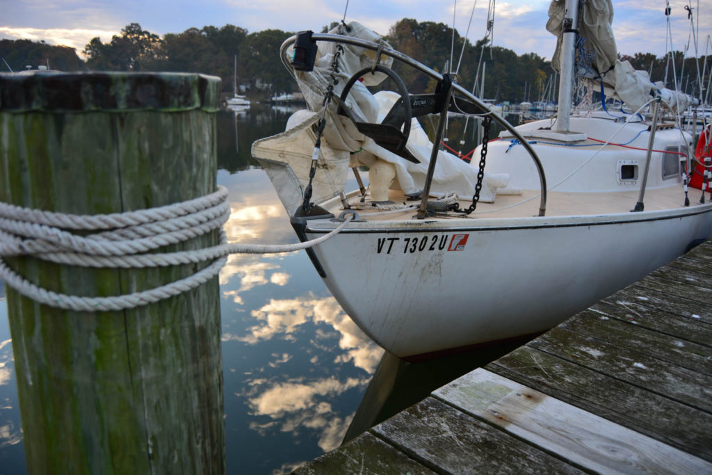 cruising the chesapeake bay, pearson ariel 26