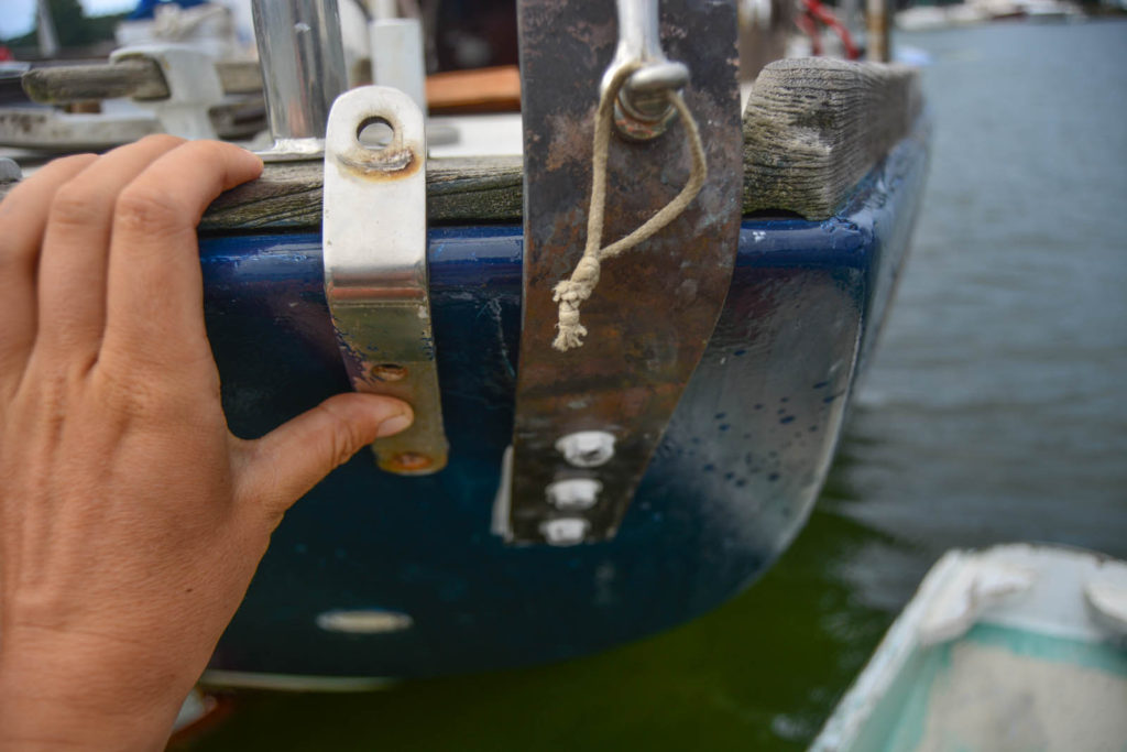 replacing chainplates on your sailboat